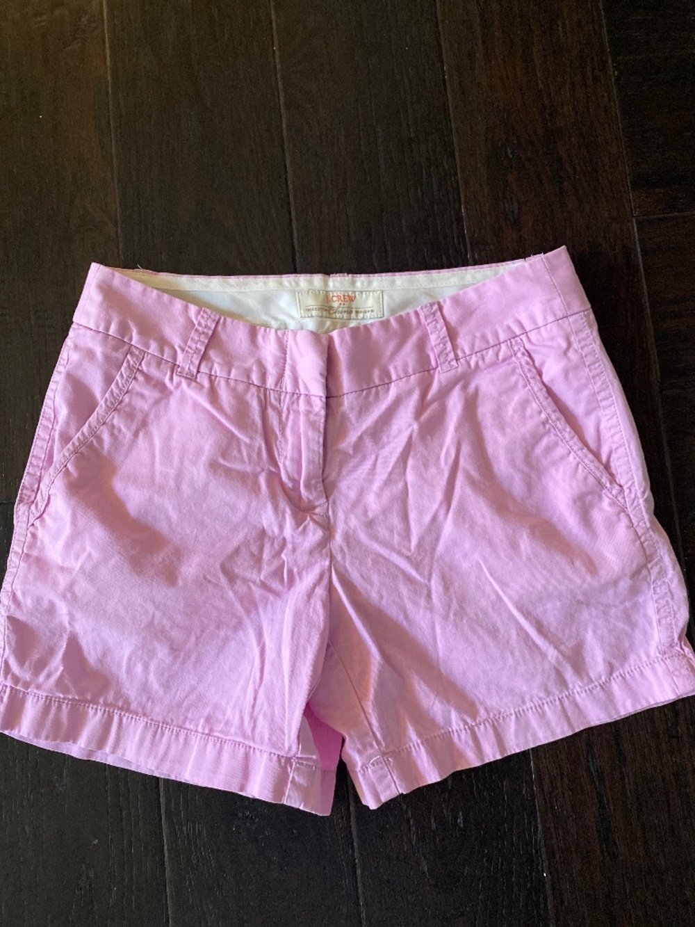 J crew pink shorts